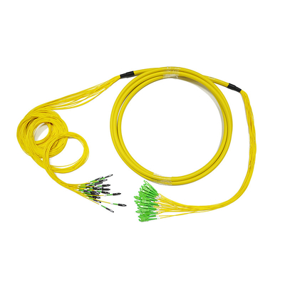 2M 24 van het de Kabel vezeloptische flard van de Kernsm de Enige Wijze mu-SC/APC pre-Geëindigde Kabel van het koord/pigtail